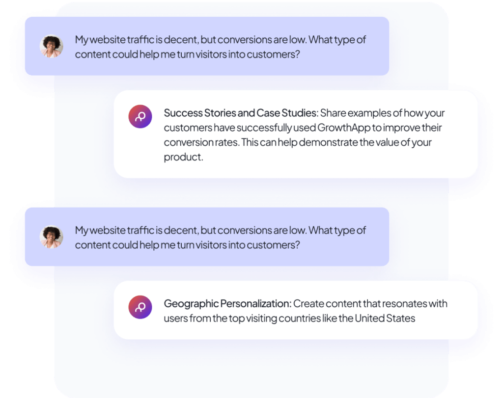 GrowthApp Your AI-Powered CRO Assistant, Ecommerce, Non-CRO, AI, Optimization