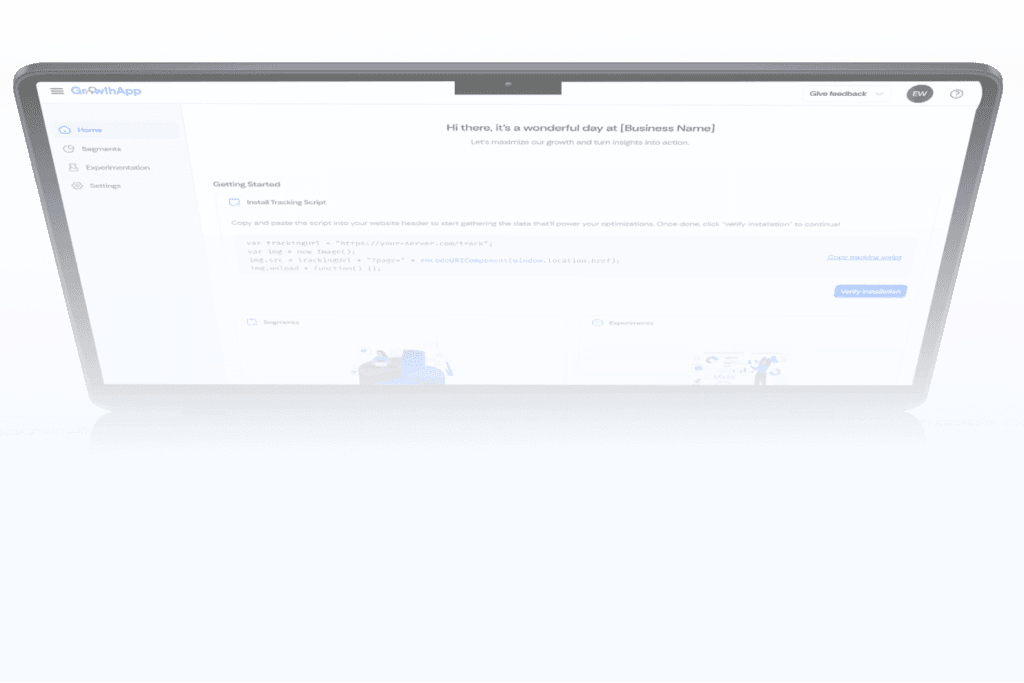 Homepgae Growth | Homepage | GrowthApp Your AI-Powered CRO Assistant