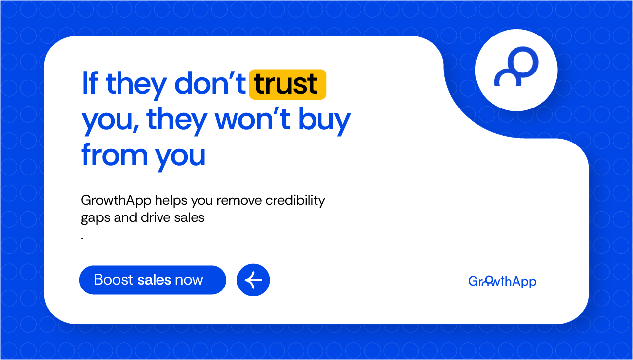 Increase website trust 