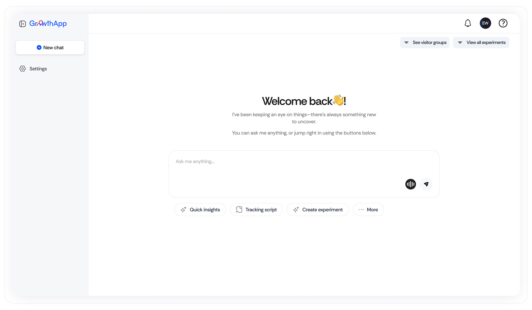 Bannner ecomerc edemo | Saas Demo Landing | GrowthApp Your AI-Powered CRO Assistant